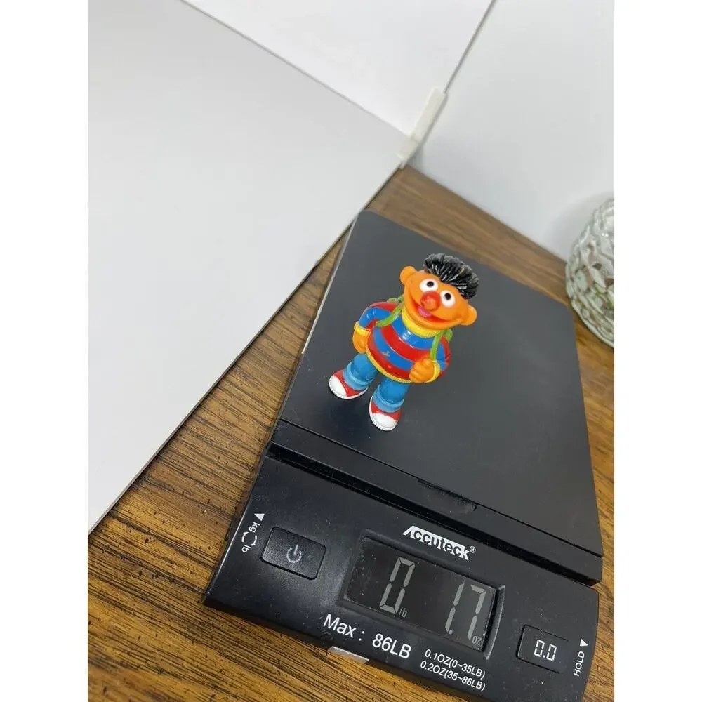 1980's Sesame Street Ernie PVS Figurine Toy SMALL‎ Collectible
